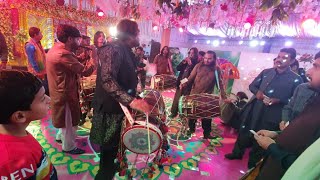 Safeer Shahzad Dholi Jhelum New videoampUstad Saghir Ali KhanampAli Raza Khan best Dhol Player group [upl. by Yekcor132]