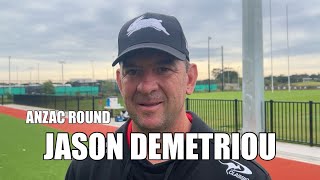 “We can beat anyone” Jason Demetriou Anzac Round 2024 [upl. by Reggi]