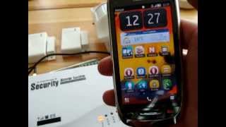 GSM ALARM SYSTEM SC101 Step 3 HOW TO SET UP MOBILE PHONE [upl. by Ham]