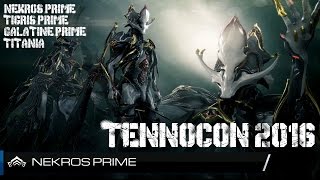 Warframe FR  Tennocon 2016 part 1  prochain prime acces prochaine frame etc [upl. by Meluhs]