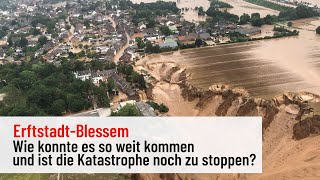 ErftstadtBlessem stürzt nach Unwetter und Hochwasser ein [upl. by Ecirahc]