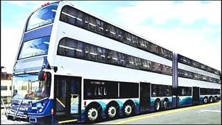 GIGANTES DE LAS CARRETERAS  15 Autobuses Más Grandes Del Mundo [upl. by Mattah]