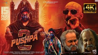 Pushpa 2  The Rule 🔥 Full Movie Hindi Dubbed factsAllu Arju Rashmika MSukumar Vijay Sethupathi [upl. by Jat687]