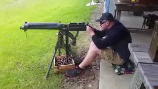 Shooting a World War 1 Vickers Machine Gun [upl. by Jessie]