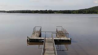 155 Acres ml McAlester Oklahoma McAlester Lake House Utilities Waterfront Dock Guest House [upl. by Lad]