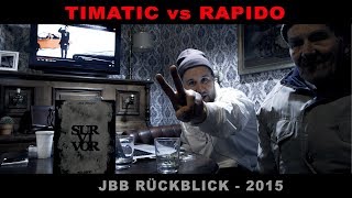 TIMATIC vs RAPIDO I JBB 2015 Rückblick  8tel Finale [upl. by Eivol]