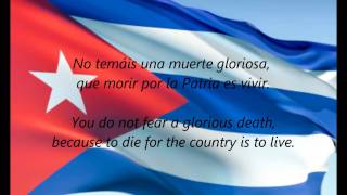 Cuban National Anthem  quotLa Bayamesaquot ESEN [upl. by Myk]