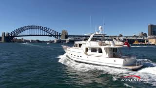 Fleming Yachts 58 2017 Test Video  By Boattestcom [upl. by Daahsar]