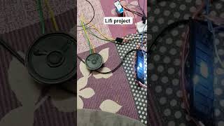 lifi project science model  latest technology lifi science shorts youtubeshorts trending diy [upl. by Kifar795]