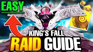 SHORT amp SIMPLE Kings Fall Raid Guide [upl. by Akimad4]