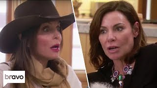 Was Bethenny Frankel Right To Leave Luann de Lesseps Cabaret Early  RHONY Highlights S11 E11 [upl. by Eiramnna795]