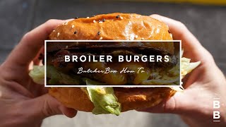 ButcherBox How To Broiler Burgers [upl. by Sedaiuqlem]