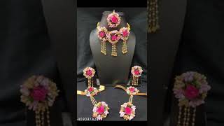 haldi flowers jewellery viral shorts videotrending [upl. by Lougheed]