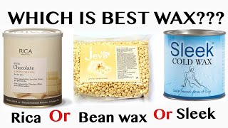 Wax comparison Which is best wax available in market [upl. by Haslam279]