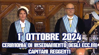 1° ottobre 2024 Cerimonia di insediamento degli Eccmi Capitani Reggenti [upl. by Auohs]