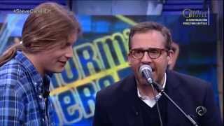 El Hormiguero  Steve Carell practica beatbox junto a Grison [upl. by Vary81]