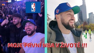 MOJE PRVNÍ NBA V NEW YORKU  BRUSLENÍ V CENTRAL PARKU   VLOG 23 [upl. by Larry]