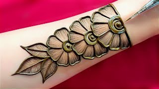 Very beautiful stylish mehndi design  easy mehndi design  mehndi ka design  mehndi design mehndi [upl. by Nigel]