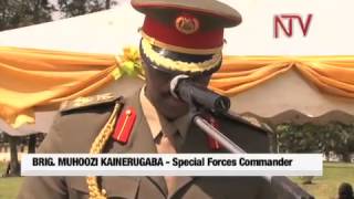 Brig Muhoozi amp 3 other Army Officers decorated [upl. by Haldane]