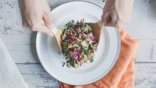 Janet and Gretas Kaleslaw  A super superfood salad [upl. by Vastha]