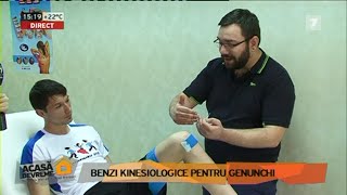 Benzi kinesiologice pentru dureri de genunchi [upl. by Gelya]