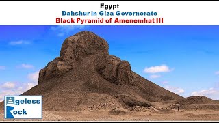 The Black Pyramid of Amenemhat III in Dahshur Egypt [upl. by Spatz515]