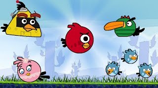 Angry Birds Cartoon Game Angry Birds Free Online Games To Play  Angry Birds Tetris Game [upl. by Adni780]