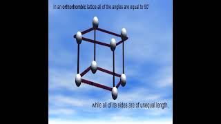 orthorhombic unit cell [upl. by Nomelihp]