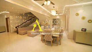 Duplex house interior by ARCON INTERIORS [upl. by Kery175]