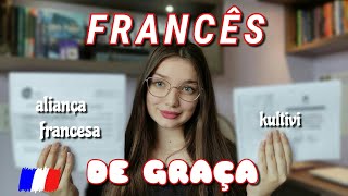 melhores cursos de francês DE GRAÇA com certificado [upl. by Gnous]