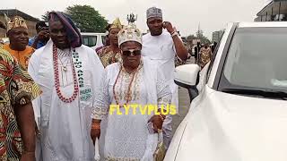 Dr Princess Toyin Kolade Iyalaje Oodua Arrived At Agbekoya Foundation 2023 Festival [upl. by Irual]