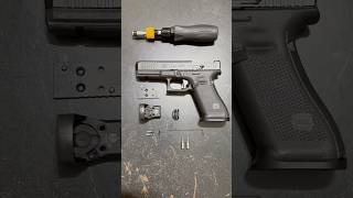 howto Install Leupold Delta Point Pro reddot On Your Glock 17Pistol optic 9mmgun 2ndamendment [upl. by Conlen]