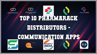 Top 10 Pharmarack Distributors Android App [upl. by Fernandina]