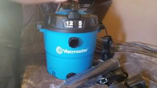 Unboxing Vacmaster 5hp 12 gallon shop vacuum [upl. by Katzen]