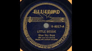 Blue Sky Boys Bill and Earl Bolick  Little Bessie  1938 [upl. by Egidius]