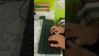 40 words per minute typing speed typing typingtest computer ssctyping keyboard shots shorts [upl. by Ainivad794]