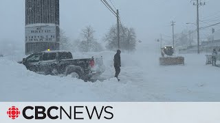 Cape Breton NS declares state of emergency amid winter storm [upl. by Turk]