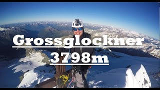 Grossglockner 3798m 3798 Normal Route Normalweg 2223062016 [upl. by Arimaj]