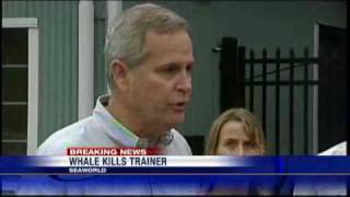 SeaWorld Trainer Killed By Whale [upl. by Ecnerual]