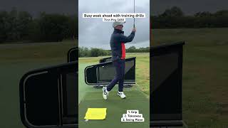 SWING DRILLS THIS WEEK golfswing [upl. by Neddra]