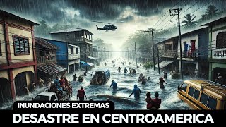 CENTROAMERICA ES AFECTADO POR FUERTES LLUVIAS IMAGENES IMPACTANTES [upl. by Elohcim]