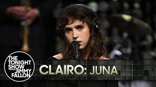 Clairo Juna  The Tonight Show Starring Jimmy Fallon [upl. by Leopoldeen]