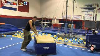 Learn How to do a Front Flip Front Flip Tutorial gymnastics skill [upl. by Narruc488]