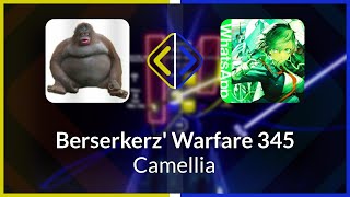 Beat Saber  Monke  Camellia  Berserkerz Warfare 345 Expert Slower Song 1  6920 [upl. by Attiuqram]