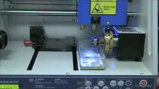 Best Built UT75 Combo Engraving Machine Rotary Demowmv [upl. by Whitman898]