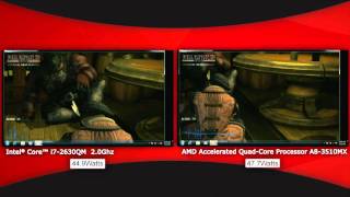 AMD Fusion APU Llano in a MultiTasking Technology Demonstration [upl. by Eissalc133]