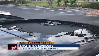 What causes sunroofs to shatter [upl. by Eustazio978]