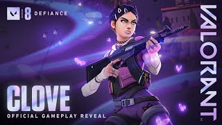 Clove Official Gameplay Reveal  VALORANT [upl. by Malim]