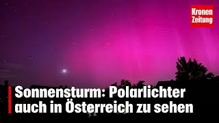 Stärkster Sonnensturm seit 2003  kronetv NEWS [upl. by Okram]