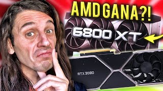 RX 6800 XT MEJOR que la RTX 3080😲 Benchmarks RYZEN 5000 stock RTX 3070  Noticias PC Gamer [upl. by Ecnerret]